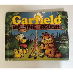 Vintage Garfield In The Rough Hardcover Comic